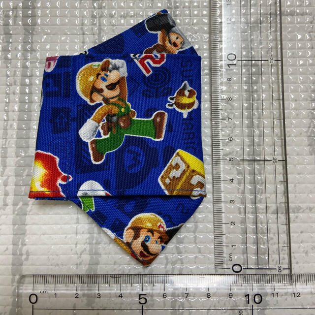 おちゃ様　専用　マリオ大臣風 ハンドメイドのキッズ/ベビー(外出用品)の商品写真