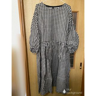 ネストローブ(nest Robe)のsizuka作家さん☆チェックワンピース期間限定！＊ひろ様専用(ロングワンピース/マキシワンピース)