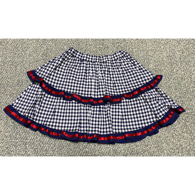 Shirley Temple(シャーリーテンプル)のシャーリーテンプル・ティアードスカート キッズ/ベビー/マタニティのキッズ服女の子用(90cm~)(スカート)の商品写真