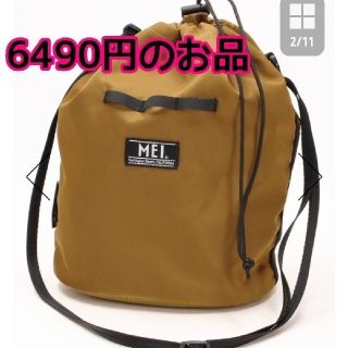 フリークスストア(FREAK'S STORE)の新品 MEI×FREAK'S STORE  別注ツイルナイロン巾着バッグ(ショルダーバッグ)