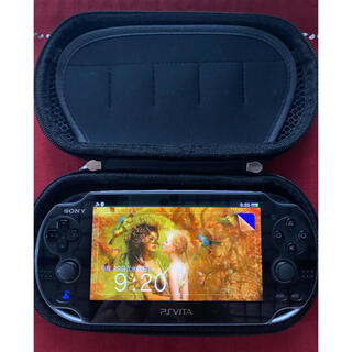 プレイステーションヴィータ(PlayStation Vita)のSONY PlayStationVITA 本体  PCH-1000 ZA01+(携帯用ゲーム機本体)