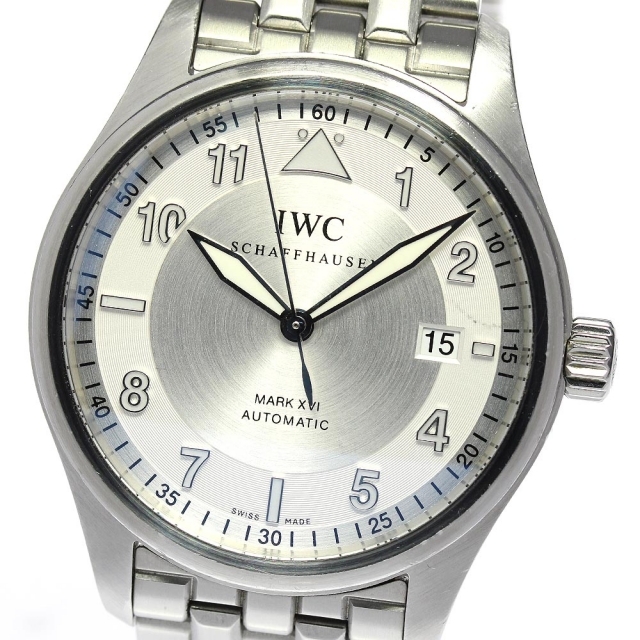 ★保証書付き【IWC SCHAFFHAUSEN】IWC スピットファイヤー マークXVI デイト IW325505 自動巻き メンズ 【220602】【ev15】