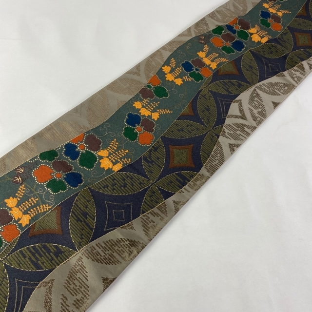 袋帯 美品 逸品 六通 正絹 【】 6