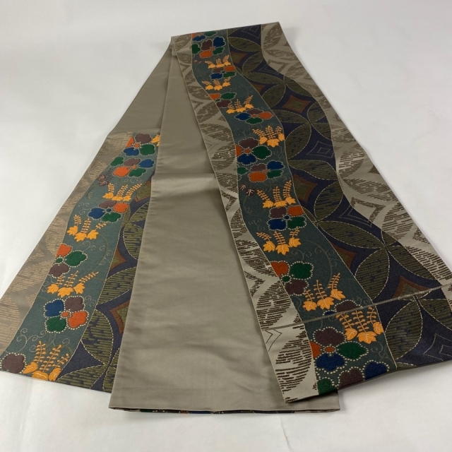袋帯 美品 逸品 六通 正絹 【】 9