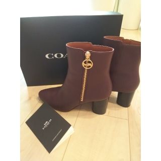 コーチ(COACH)のコーチ ショートブーツ  24cm(ブーツ)