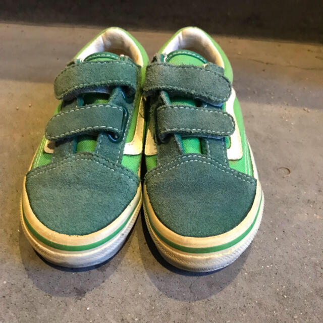 VANS VAULT(バンズボルト)のrisa様専用　バンズ　  キッズ　スニーカー　 used キッズ/ベビー/マタニティのキッズ靴/シューズ(15cm~)(スニーカー)の商品写真