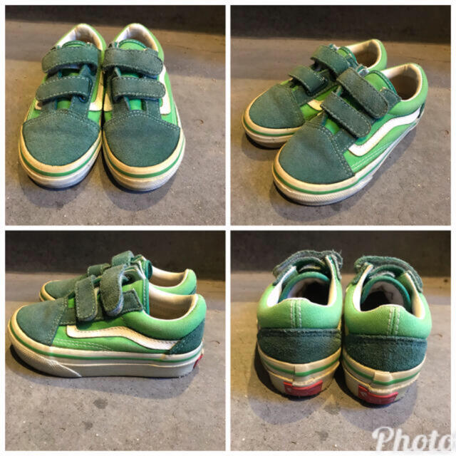 VANS VAULT(バンズボルト)のrisa様専用　バンズ　  キッズ　スニーカー　 used キッズ/ベビー/マタニティのキッズ靴/シューズ(15cm~)(スニーカー)の商品写真