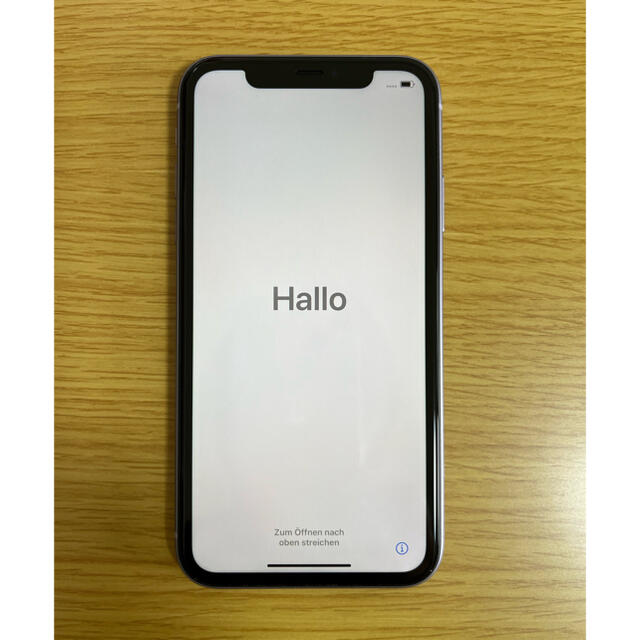 最終値下【美品】iPhone 11 パープル 128 GBスマートフォン/携帯電話