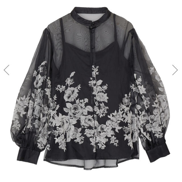 Ameri 2WAY HAZE FLOWER BLOUSE 限定製作 .0%OFF carboncopy