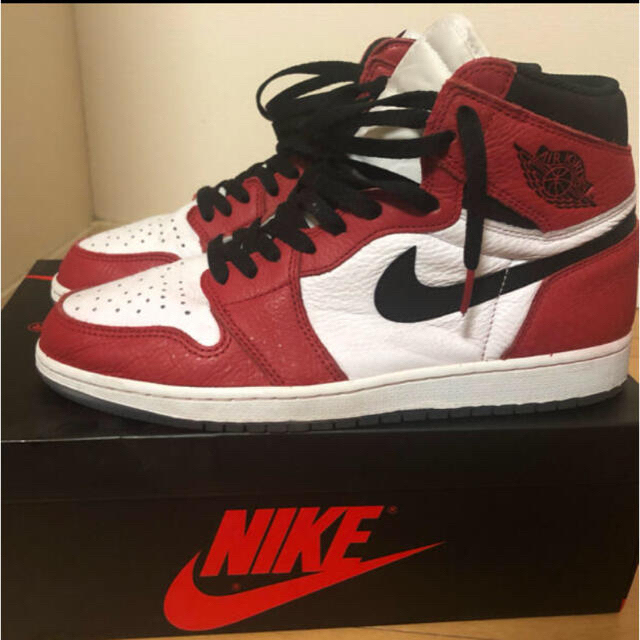 NIKE AIR JORDAN1 origin story spider-manスニーカー