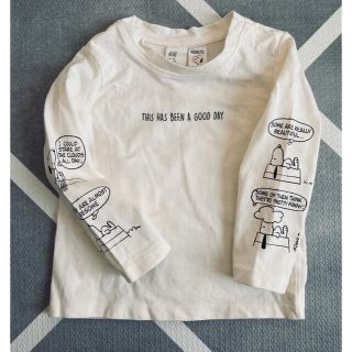 エイチアンドエム(H&M)のH&M キッズ　スヌーピー　長袖(Ｔシャツ)