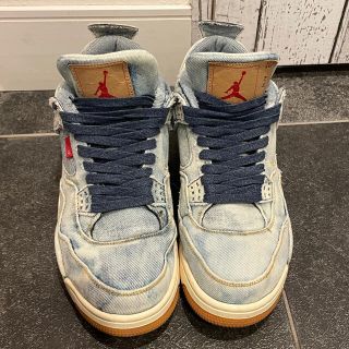 ナイキ(NIKE)のair jordan 4 Levi's ジョーダン　リーバイス　28.5cm(スニーカー)