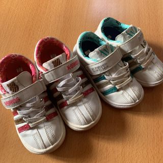 ケースイス(K-SWISS)の女の子 男の子 姉弟おそろセット K・SWISS 16cm 18cm(スニーカー)