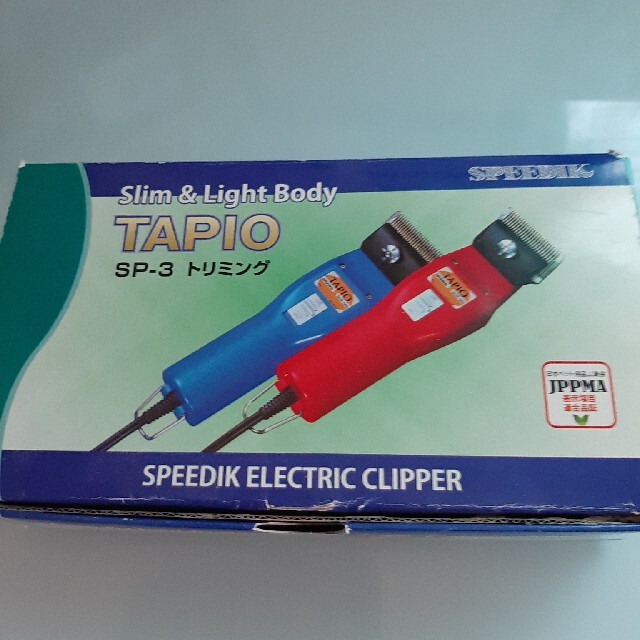 未使用】TAPIO SP-3 トリミング用バリカン 替え刃付き-