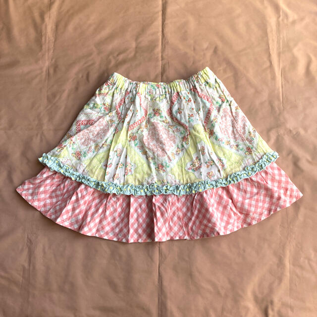 3can4on(サンカンシオン)のサンカンシオン スカート 100 キッズ/ベビー/マタニティのキッズ服女の子用(90cm~)(スカート)の商品写真