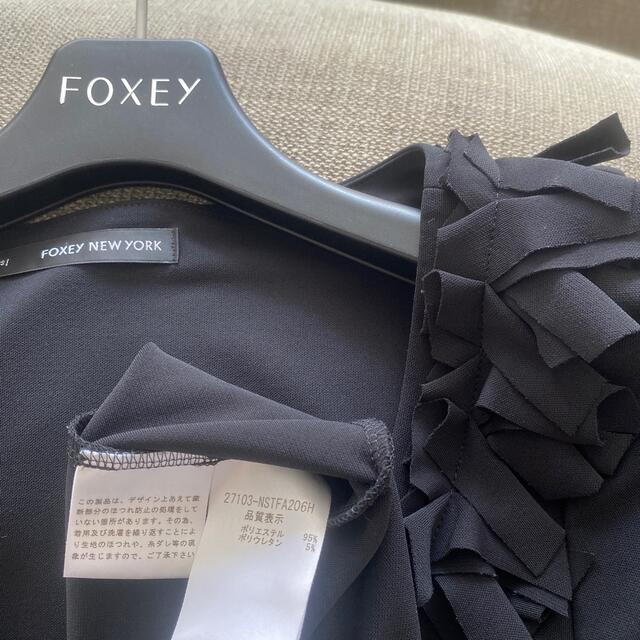 FOXEY(フォクシー)の美品！フォクシー　トップス　38 FOXEY ＮＹ レディースのトップス(カットソー(長袖/七分))の商品写真