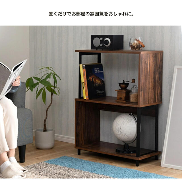 人気　収納ボックス　棚　本棚　家具　整理整頓　ボックス　ヴィンテージ　新品 3