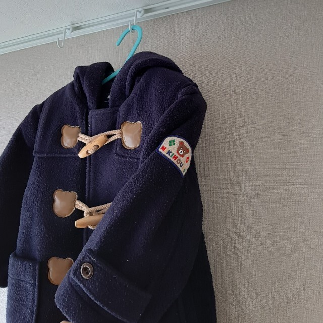 mikihouse(ミキハウス)のダッフルコート キッズ/ベビー/マタニティのキッズ服男の子用(90cm~)(コート)の商品写真