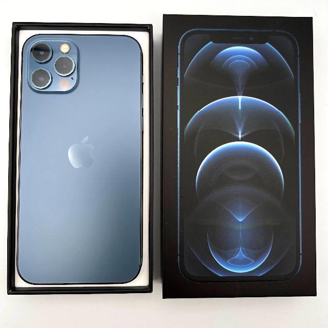 値引 Apple - iPhone 12 Pro パシフィックブルー 128GB SIMフリー