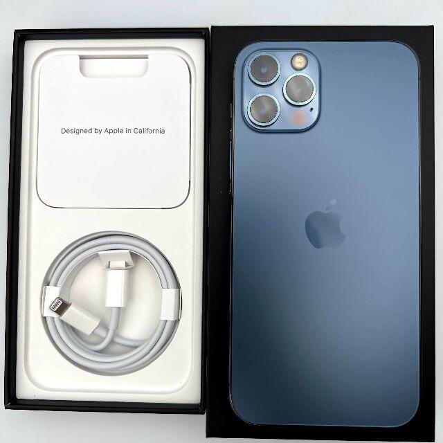 Apple - iPhone 12 Pro パシフィックブルー 128GB SIMフリーの通販 by