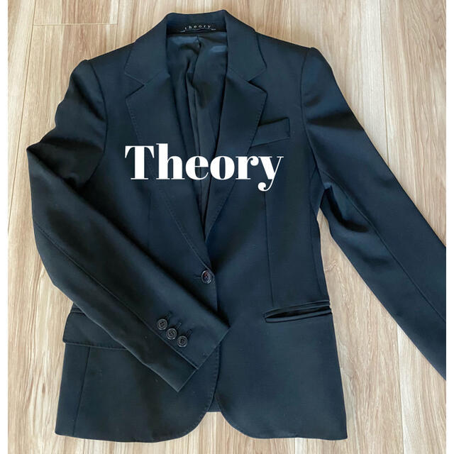 セオリー　theory ブラック　ジャケット　サイズ０　b美品