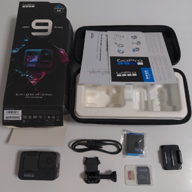 GoPro(ゴープロ)のGoPro Hero 9 Black スマホ/家電/カメラのカメラ(ビデオカメラ)の商品写真