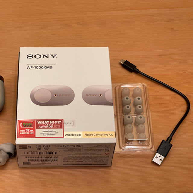 SONY(ソニー)のSONY WF-1000XM3 スマホ/家電/カメラのオーディオ機器(ヘッドフォン/イヤフォン)の商品写真