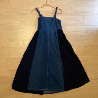 ダブルクローゼット(w closet)のデニムワンピース(ロングワンピース/マキシワンピース)