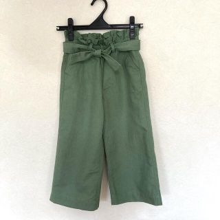 ギャップキッズ(GAP Kids)の【GAP KIDS 】クロップドワイドパンツ　130cm(パンツ/スパッツ)