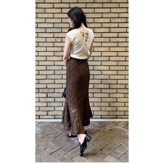 moussy(マウジー)の【MOUSSY】LACE LONGスカート レディースのスカート(ロングスカート)の商品写真