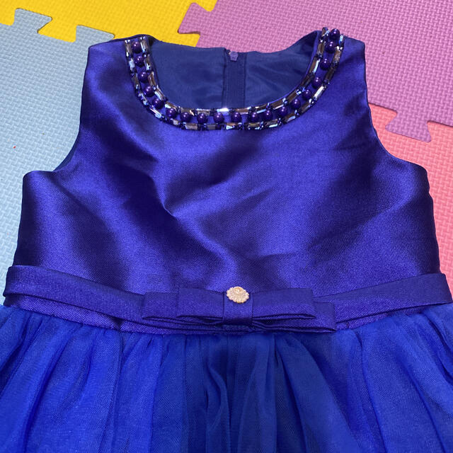 ドレス　ワンピース　発表会　110 キッズ/ベビー/マタニティのキッズ服女の子用(90cm~)(ドレス/フォーマル)の商品写真