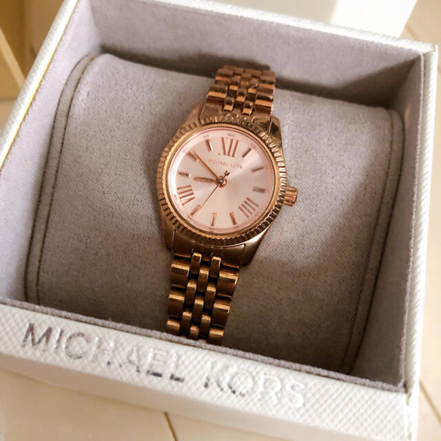 マイケルコース MICHAEL KORS 時計 ピンクゴールド - 腕時計