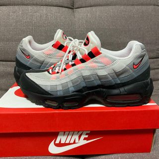 ナイキ(NIKE)の国内正規　NIKE AIR MAX 95 ソーラーレッド　26cm(スニーカー)