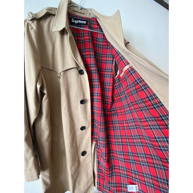 Supreme - Supreme トレンチコートMサイズ ミリタリーコートベージュの