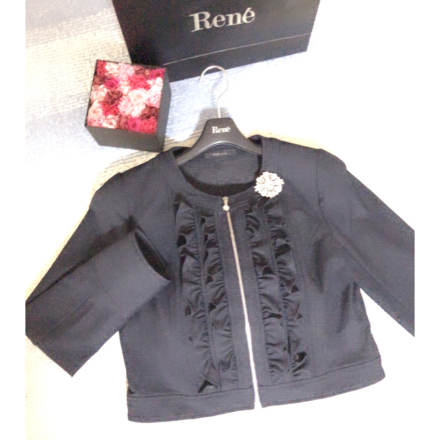 100%新品安い René - Rene2019年✨可愛いデニムライク♡ジャケット34 FOXEYの通販 by ルミッチショップ｜ルネならラクマ 数量限定得価