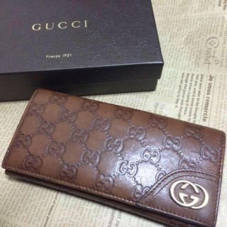 グッチ(GUCCI)の[美品] GUCCI 長財布(財布)