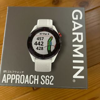 ガーミン(GARMIN)の白　21年9月購入 Garmin Approach S62 保証書付(その他)