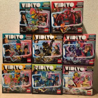 レゴ(Lego)の日本未発売のレゴ VIDIYO ビートボックス　8種コンプリートセット(知育玩具)