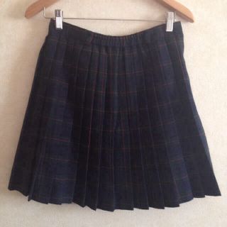 制服風 プリーツスカート(ひざ丈スカート)