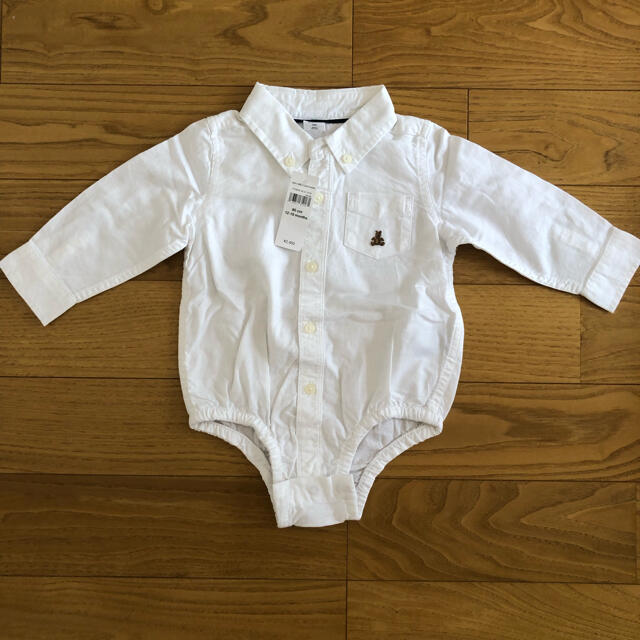 babyGAP(ベビーギャップ)のGAP baby シャツ　ロンパース キッズ/ベビー/マタニティのベビー服(~85cm)(シャツ/カットソー)の商品写真