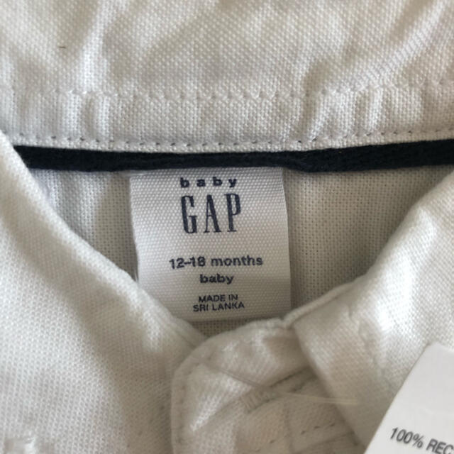 babyGAP(ベビーギャップ)のGAP baby シャツ　ロンパース キッズ/ベビー/マタニティのベビー服(~85cm)(シャツ/カットソー)の商品写真