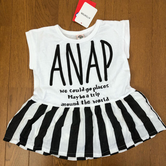 ANAP Kids(アナップキッズ)のアナップ　キッズ キッズ/ベビー/マタニティのキッズ服女の子用(90cm~)(Tシャツ/カットソー)の商品写真