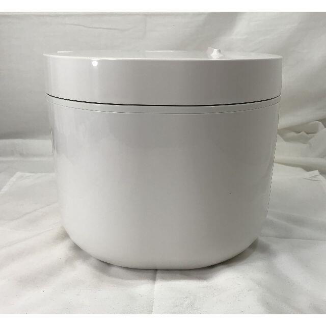 MUJI (無印良品)(ムジルシリョウヒン)のMUJI 無印良品 ジャー炊飯器 M-RC5AW 3合炊き 2004年製!! スマホ/家電/カメラの調理家電(炊飯器)の商品写真