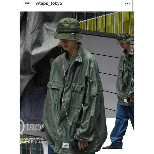 W)taps(ダブルタップス)のwtaps  FLYERS / LS / COTTON. SATIN L  メンズのジャケット/アウター(ミリタリージャケット)の商品写真