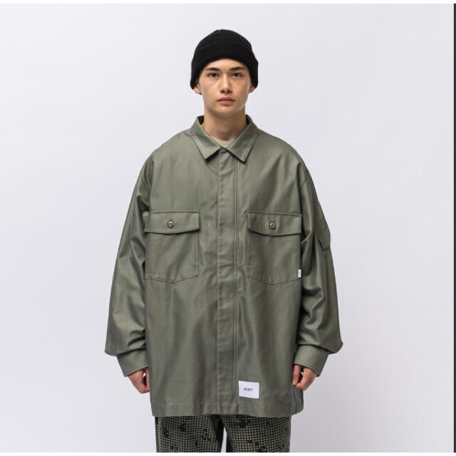 21ss wtaps FLYERS / LS / COTTON. WEATHER