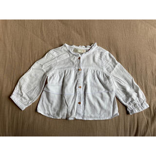 ベビーギャップ(babyGAP)のZARA BABY ブラウス トップス　レース　ザラベイビー(シャツ/カットソー)