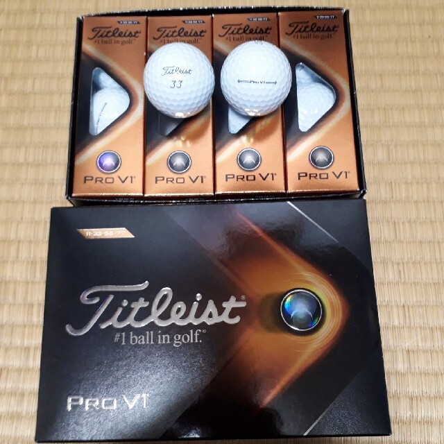 Titleist　Pro V1x 2021年モデル 　ゴルフボール　２ダース