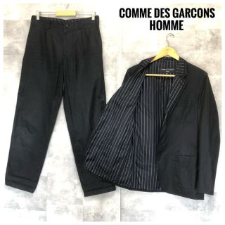 コムデギャルソン(COMME des GARCONS)の美品⭐️パッカリング＆ドッキング⭐️コムデギャルソンオム セットアップ ブラック(セットアップ)