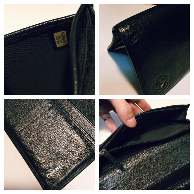 CHANEL(シャネル)の美品✨CHANEL❤️カメリアココマーク 長財布 ブラック レディースのファッション小物(財布)の商品写真
