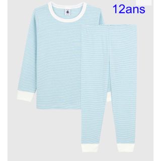 プチバトー(PETIT BATEAU)のプチバトー　新品タグ付き　長袖　パジャマ　12ans/152cm(パジャマ)